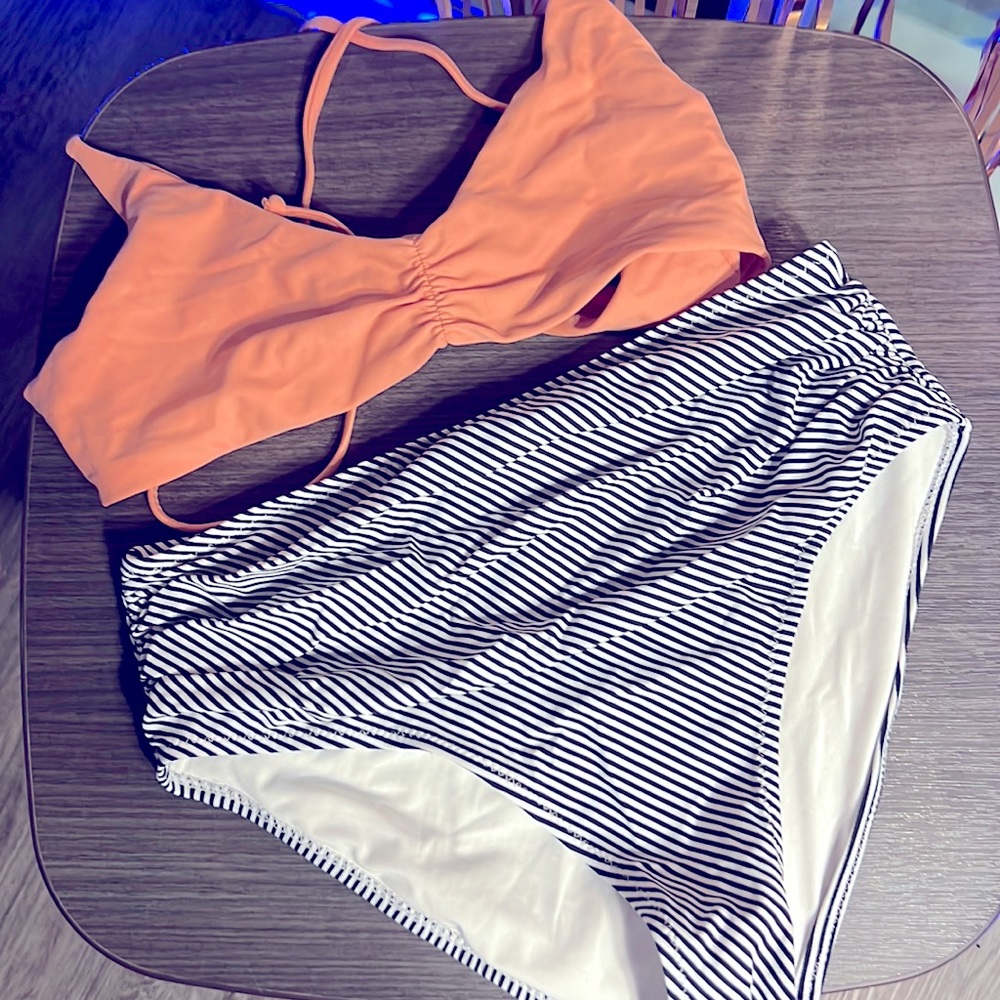 Cupshe high waisted bikini set size Medium